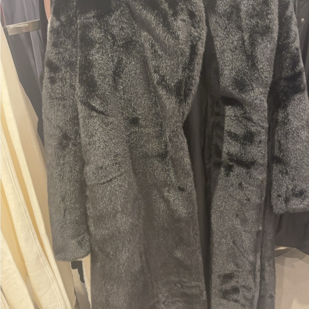 H&M Black Teddy Jacket